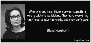 Wherever you turn, there is always something wrong with the ...