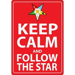 keep_calm_follow_the_star_greeting_card.jpg?height=250&width=250 ...