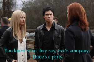 ... look at his best quotable moments from The Vampire Diaries Season 3