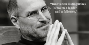 Innovation Distinguishes Between Leader and a Follower