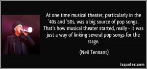 More Neil Tennant Quotes