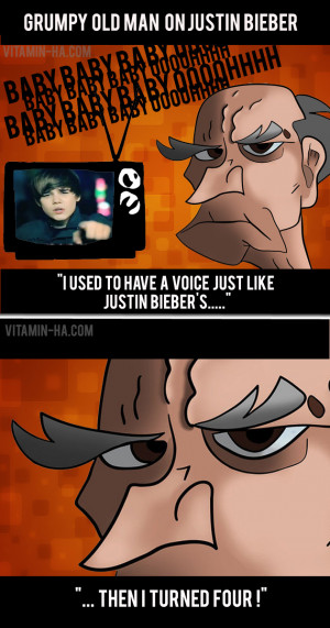 Grumpy Old Man on Justin Bieber