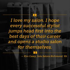 Salon Quotes & Inspiration