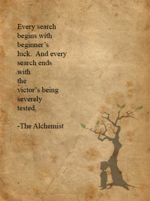 What does the book The Alchemist by Paulo Coelho teach us?