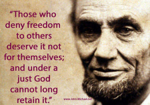 Abraham Lincoln on Freedom