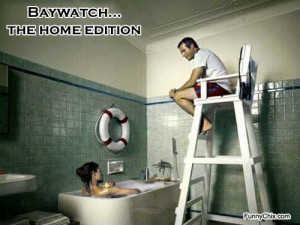 baywatch the home edition funny pictures baywatch tv is relived