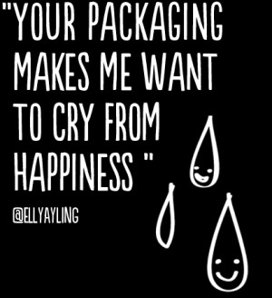 AwakeChocolate your packaging design makes me want to cry from ...