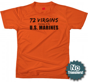 Details about Marines 72 Virgins USMC army military funny new T shirt