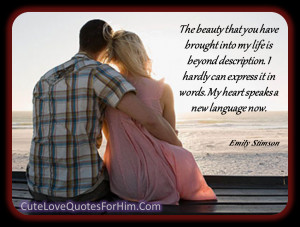 cute love quotes for him cards
