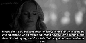 The vampire diaries - it's a day for Caroline quotes