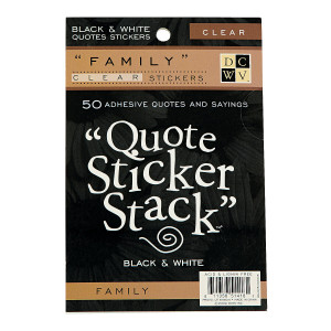 ... family quotes sticker stack in 65 70587 die cuts with a view family