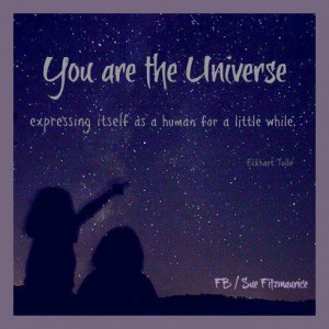 We are the universe!