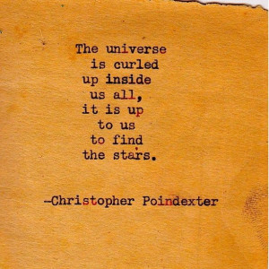 ... Christopher Poindext Stars, Quote, The Universe, Menu, Random Thoughts