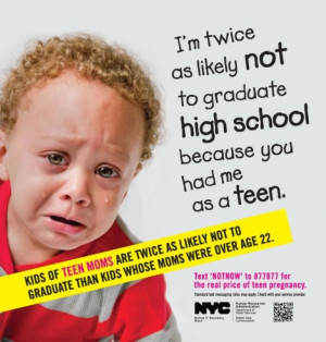 ... Parenthood slams Bloomberg administration's new teen pregnancy ads