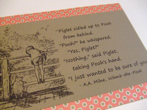 Piglet Winnie The Pooh Quotes