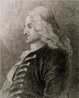Original image of Henry Fielding is from a drawing by William Hogarth