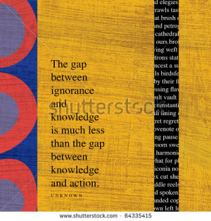 Modern Art Collage with Quotations - stock photo