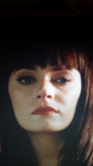 They aired this episode of Criminal Minds with her makeup like this ...