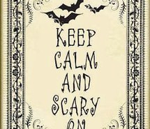 halloween, keep calm, message, quote, quotes, text