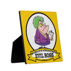 Best Boss Plaques