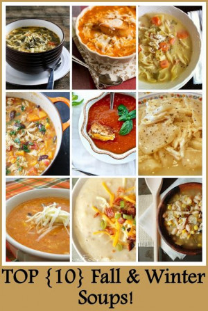 Craft-O-Maniac: Top 10 Fall & Winter Soups~T~Make in the slow cooker ...