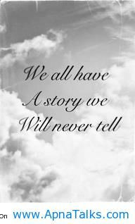 Sad Disappointed Quotes | We all have a story we will never tell ...