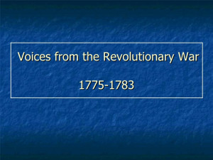 Revolutionary War Famous Quotes