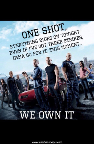 fast and furious family quotes