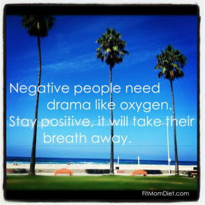 Negative people...