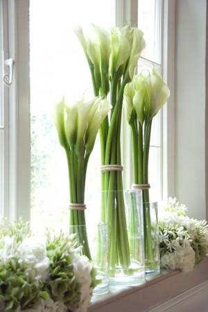 These are the simplicity lily with callas flowers design Pictures