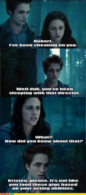 funny twilight meme slept with director