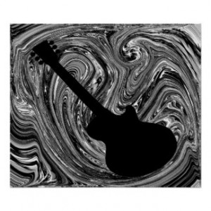 Abstract Tree Black White Negative Poster From Zazzle