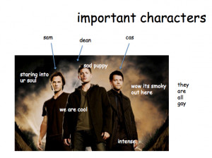 dean winchester sam winchester castiel dean Sam im really sorry cas ...