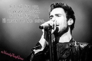 you, I’ll never recover. If I fall for you, I’ll never be the same ...