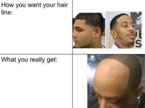 Funny 2014 Getting a haircut