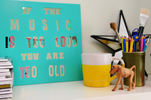 Put your favourite quotes on display with this easy project.