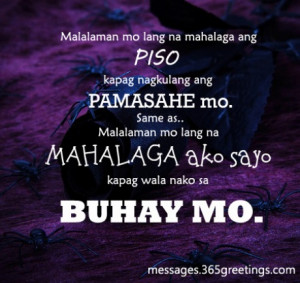 sad love tagalog text messages Sad
