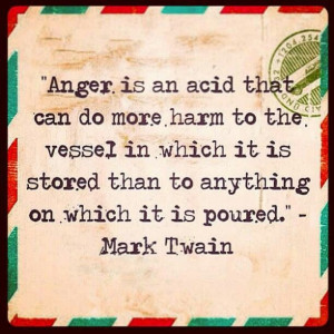 Forgiveness Anger