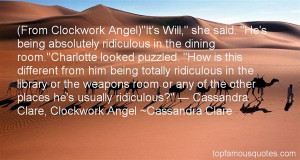 Top Quotes About Clockwork Angel