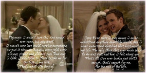 Boy Meets World: Cory and Topangas wedding vows