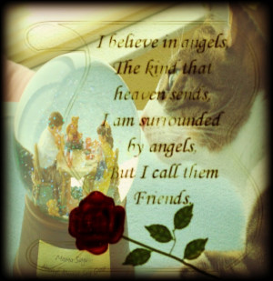 friend is one who knows you and loves you just the same..