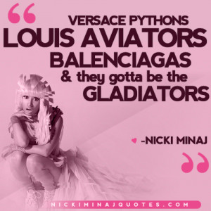 Versace pythons. Louis Aviators. Balenciagas & they gotta be the ...