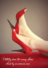 }) Tags: red woman sexy feet mujer rojo shoes legs zapatos quotes ...