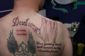 Tattoos In Memory Of Dad Father's Day Tattoos