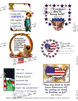 Americana - Patriotic Vintage Famous Quotes and Images - Digital ...