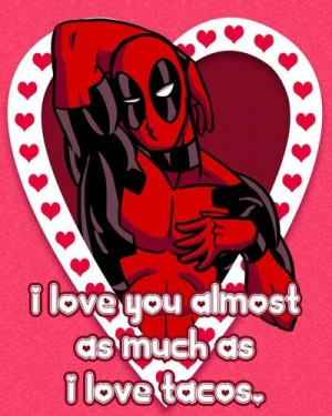 Valentines day card- Deadpool