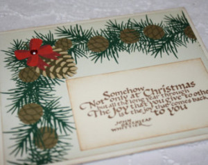 ... Stamped Vintage Inspired - Beautiful Quote - John Greenleaf Whittier