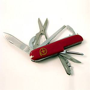 Swiss Army Style Knife - 13 Functions