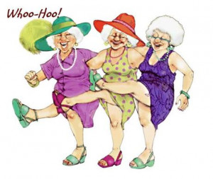 Three old ladies