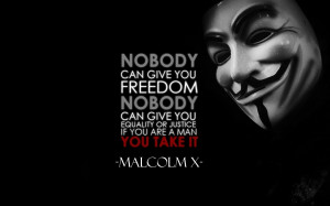 Anonymous Anonymity Mask Quote The Inscription Group Wallpaper with ...